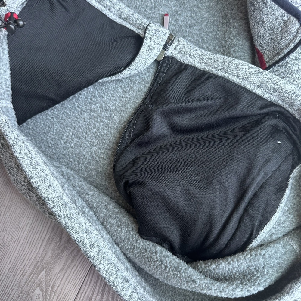 Orvis Fleece Sleeveless Full Zip Vest Men's size XL Heather Gray Outdoors EUC - Picture 6 of 12